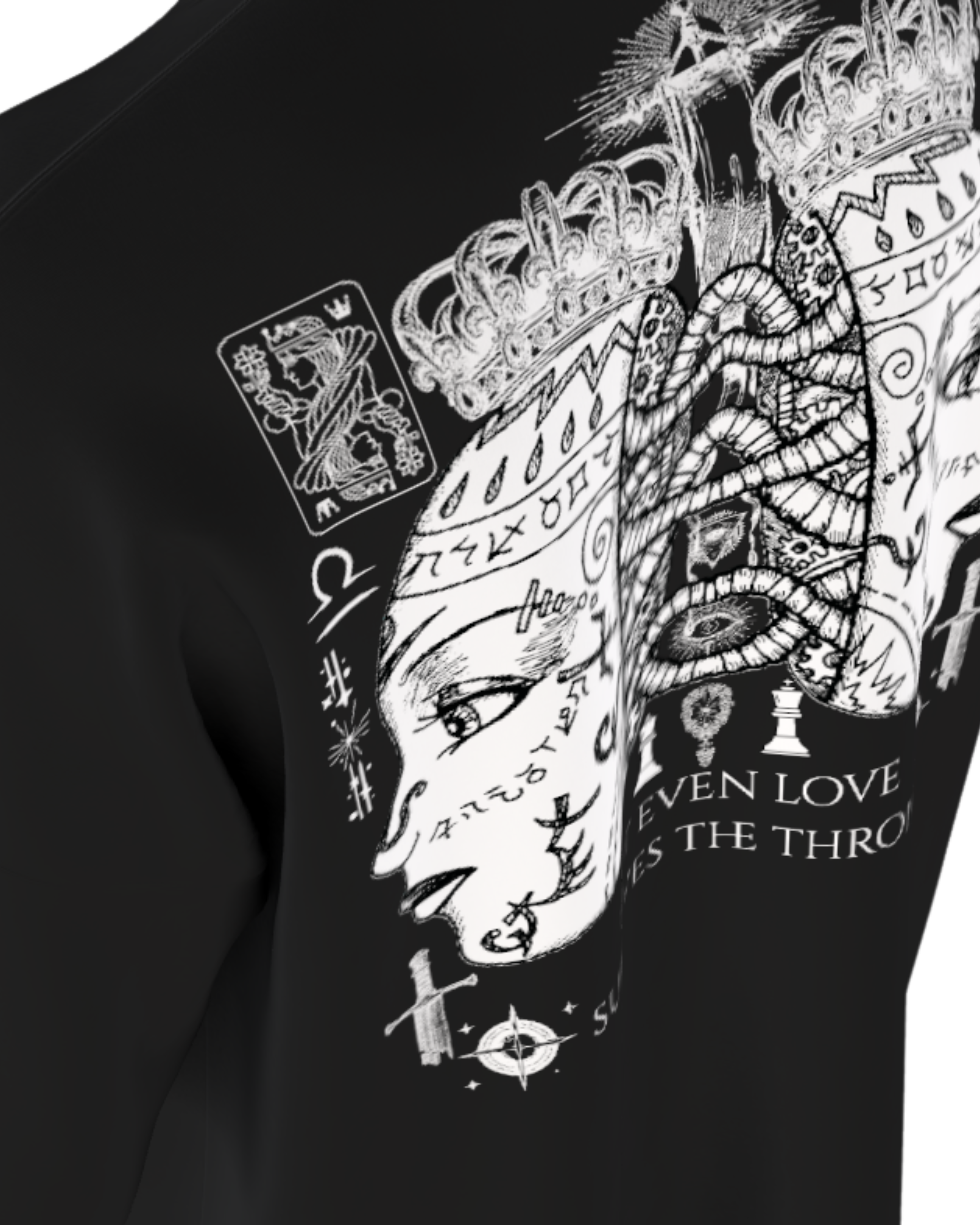 DUAL RUIN BOXY FIT TSHIRT