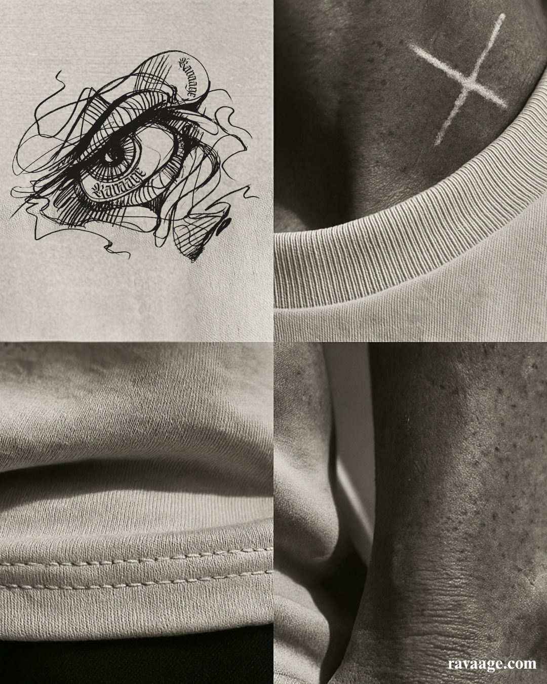 CROWNED SIN BOXY FIT TSHIRT